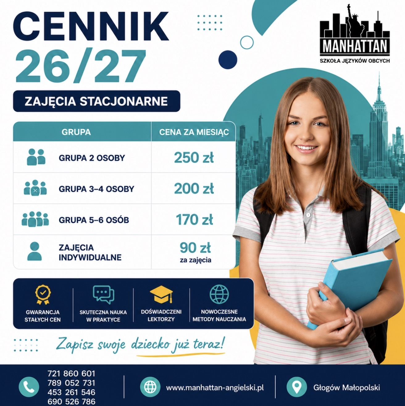 Cennik kursów